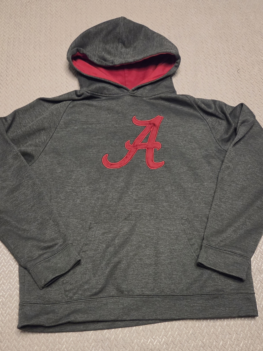 Alabama Gray Hooded Sweatshirt